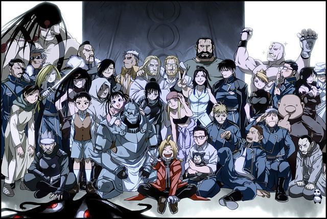 Standing at the top 1 is Fullmetal Alchemist: Brotherhood - The best anime of all time.