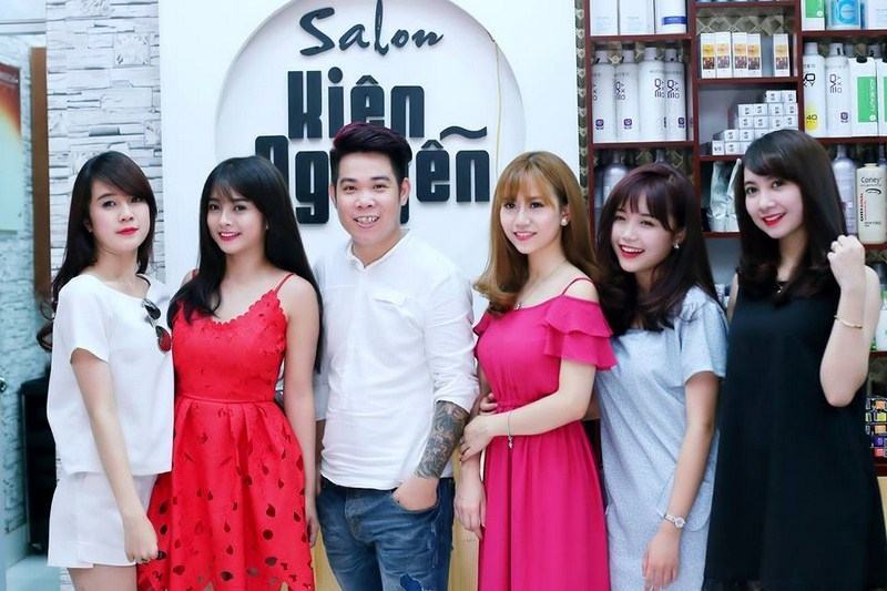 Hairdressing service at Salon Kien Nguyen