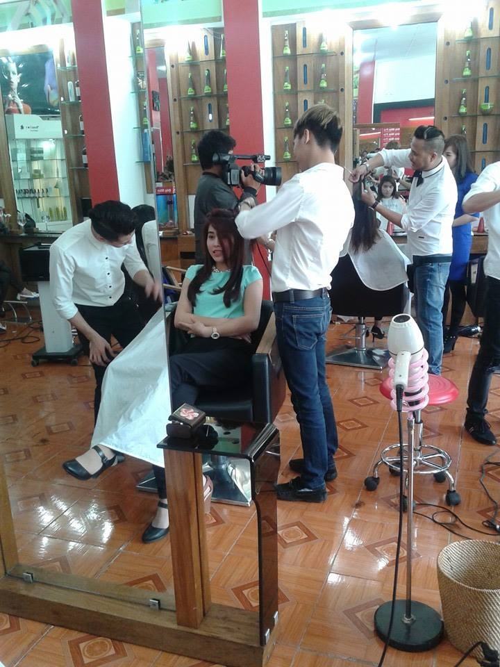 Hairdressing service at Quy Mao Hair Salon