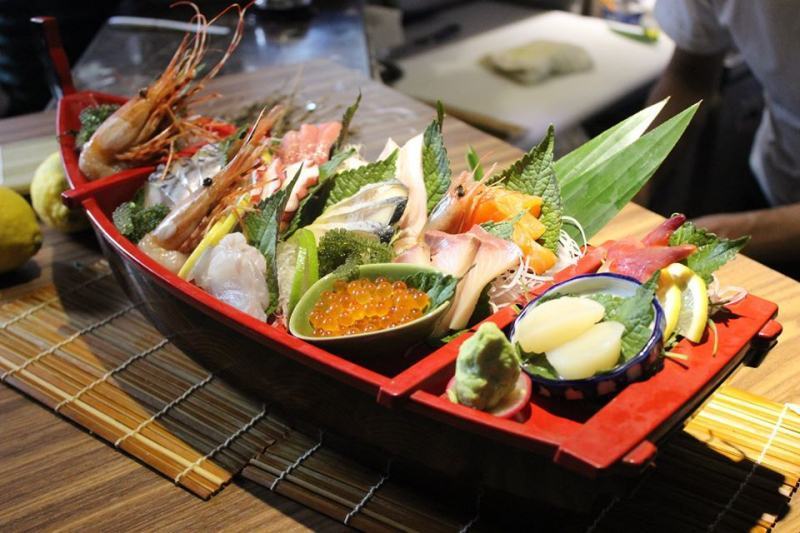 The menu is extremely rich and attractive. Famous for its very fresh sashimi with rich soy sauce and wasabi