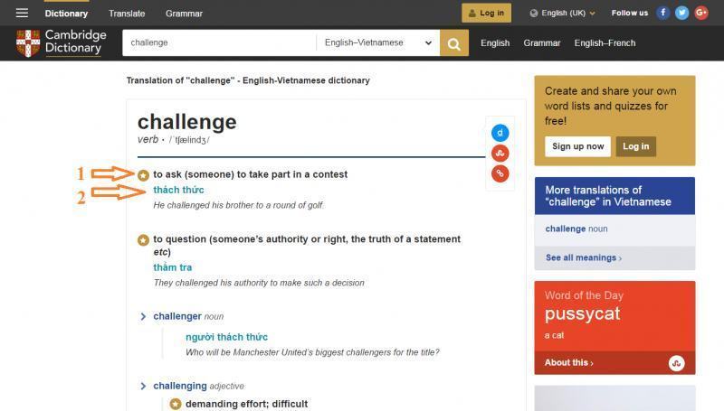 best english to english dictionary online