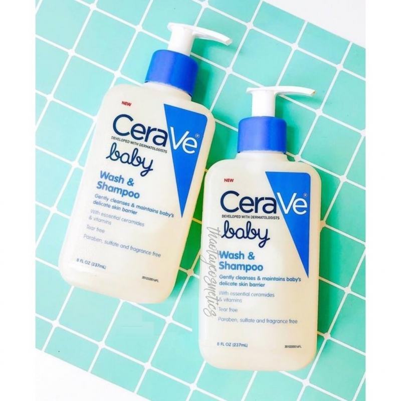 CeraVe Baby Wash and Shampoo