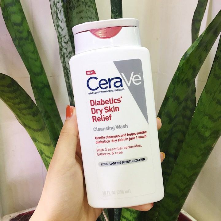 CeraVe Diabetics' Dry Skin Relief Shower Gel