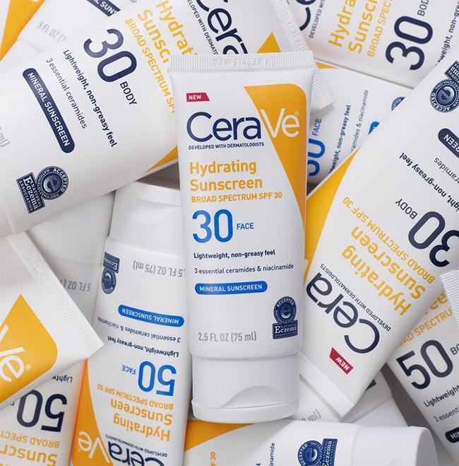 CeraVe Hydrating Sunscreen Face
