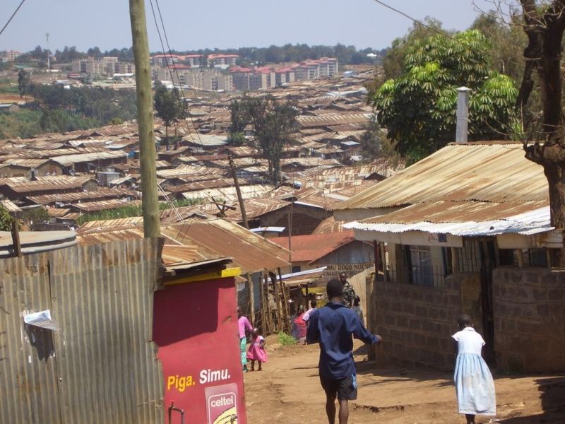 Kibera in Nairobi, Kenya
