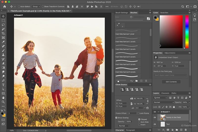 Colors look great using Adobe Photoshop Elements
