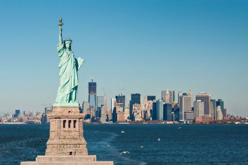 Statue of Liberty, symbol of New York