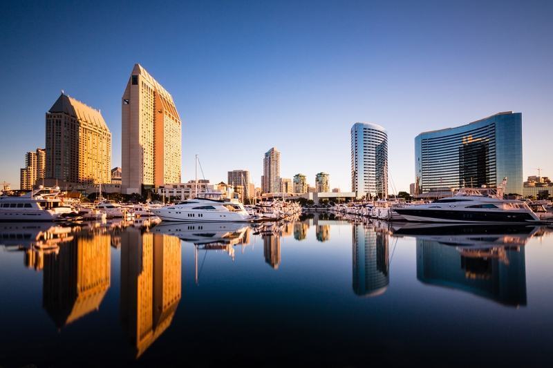 San Diego is located in the state of California, USA.
