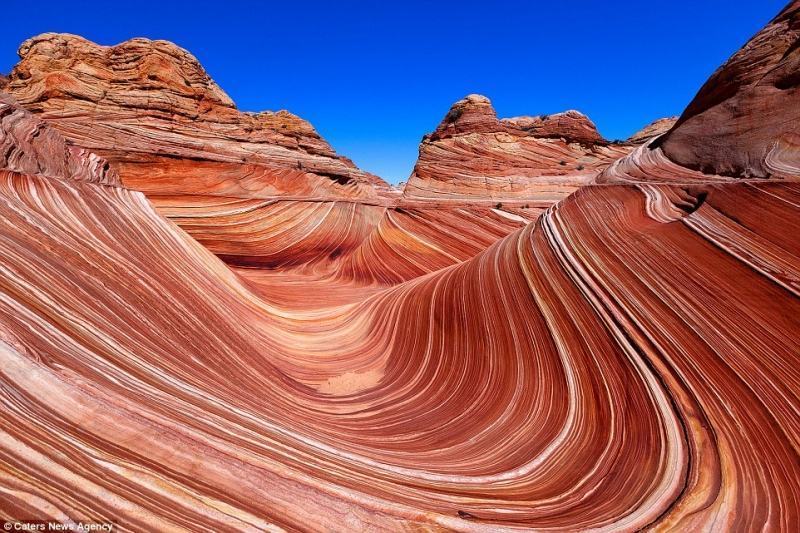The Wave Sandstone, Arizona, USA