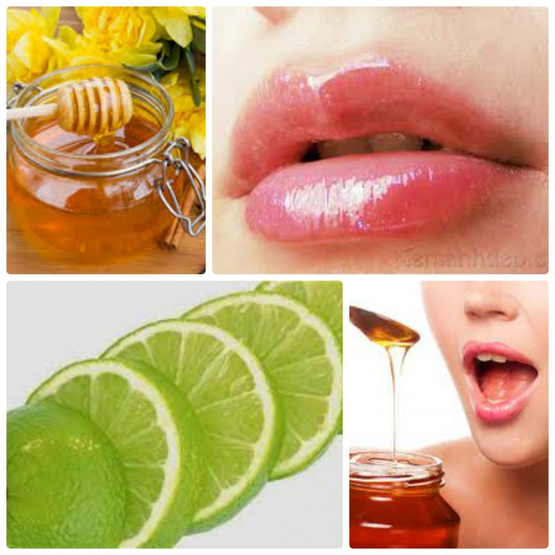 How to treat dark lips with honey and lemon