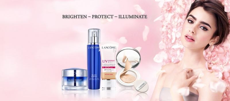 Lancome is a famous cosmetic brand originating from France