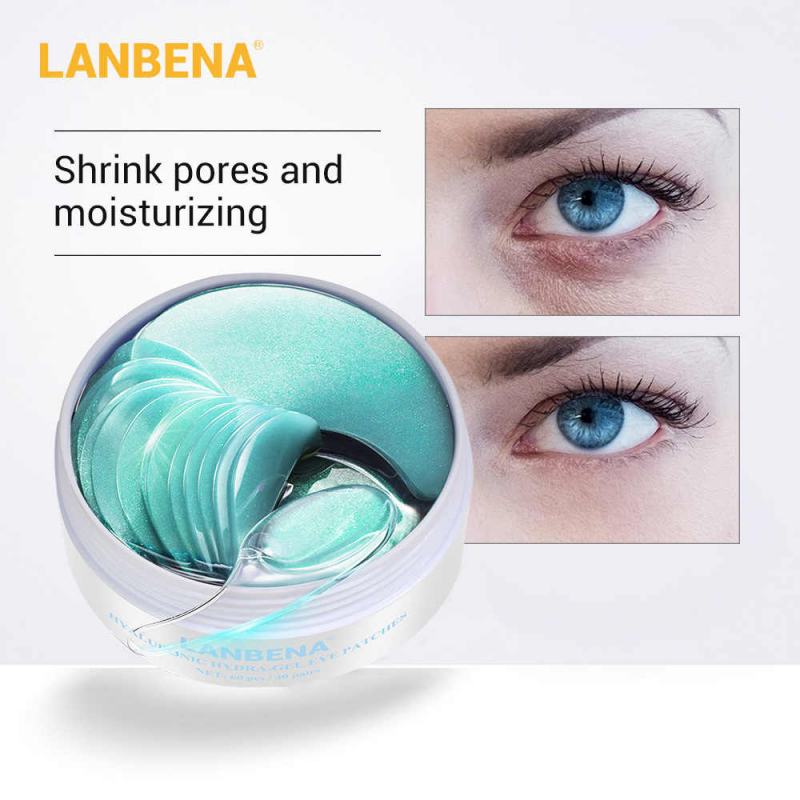 LANBENA Collagen Eye Mask Eye Patches Hyaluronic Retinol Skin Care