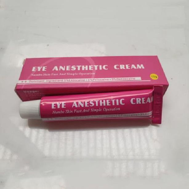 Eye Anesthetic pink numbing cream