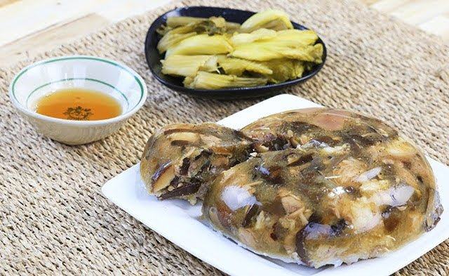 Winter meat dishes on Tet holiday
