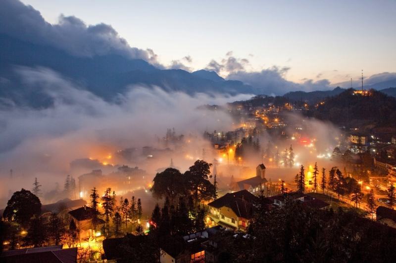 Sapa is always one of the attractive tourist destinations in the North in winter