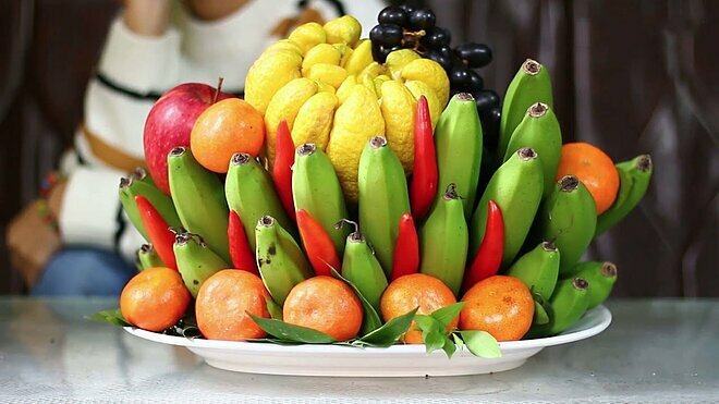 The five-fruit tray cannot be without bananas