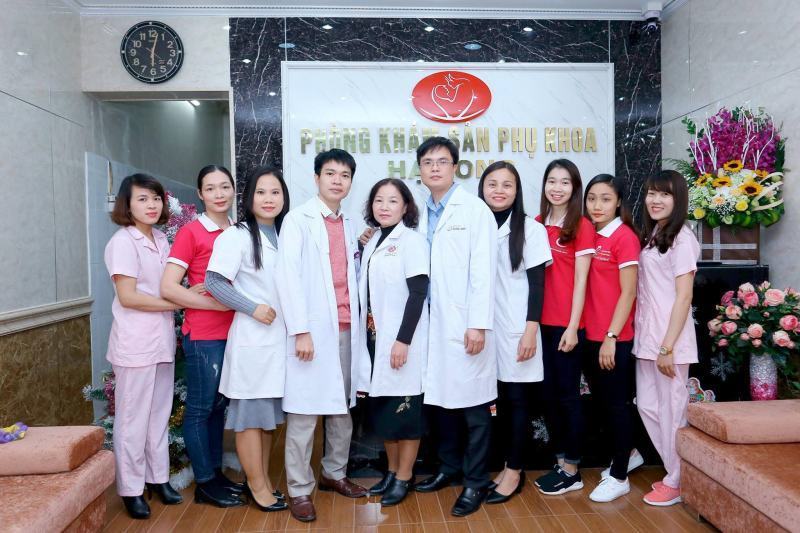 Medical team and clinic staff
