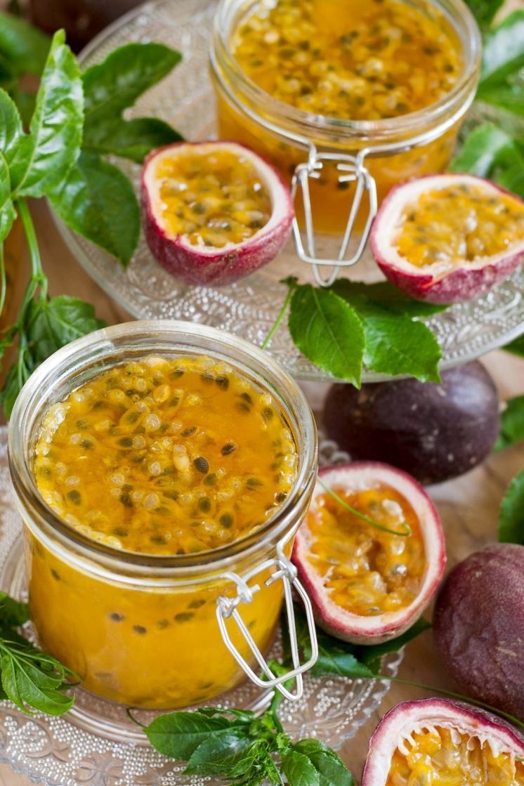 Pineapple Jam with Passion Fruit or Ginger