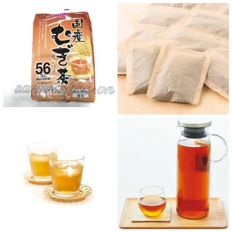 Japanese brown rice tea in addition to being delicious as a drink, it also has outstanding features such as cooling the skin, purifying the body, beautiful skin, supporting weight loss and very good health.