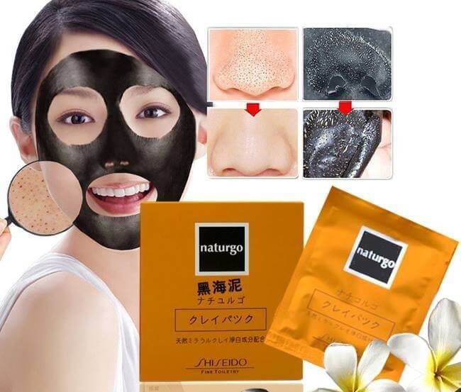 Naturgo Shiseido Japanese Young Mud Mask - Removes acne bran