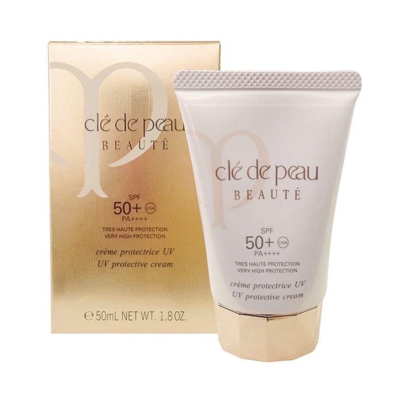 Clé de peau uv protection cream tinted spf 50+ pa++++ will be the choice for you.