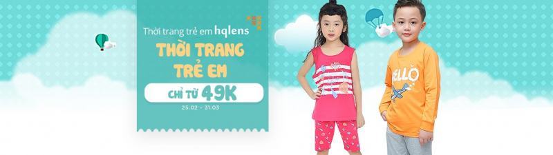 Children's fashion HQLENs for only 49K CZK