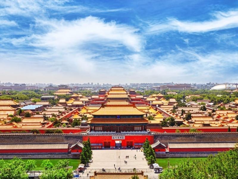 The Forbidden City is similar to the ancient Dai Viet architecture.