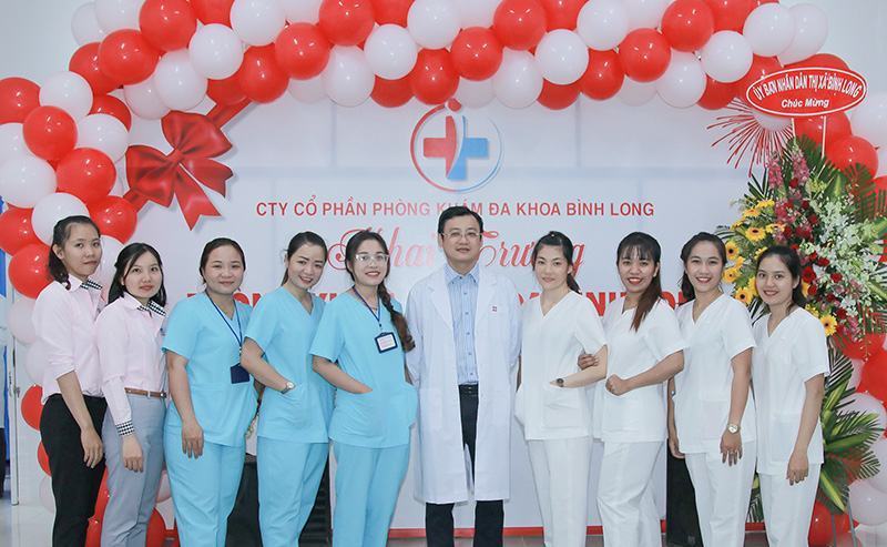 Medical team, doctors at Binh Long General Clinic
