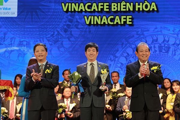 Vinacafe Bien Hoa received the national brand logo