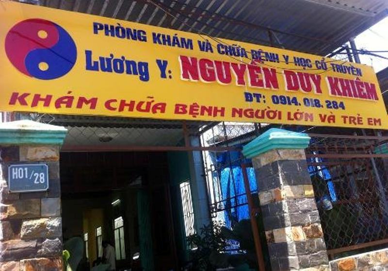 Oriental medicine clinic of physician Nguyen Duy Khiem