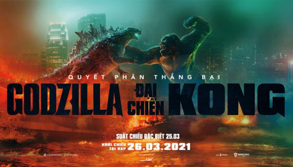 Godzilla vs. Kong - Godzilla war against Kong (odd movie or monster theme)