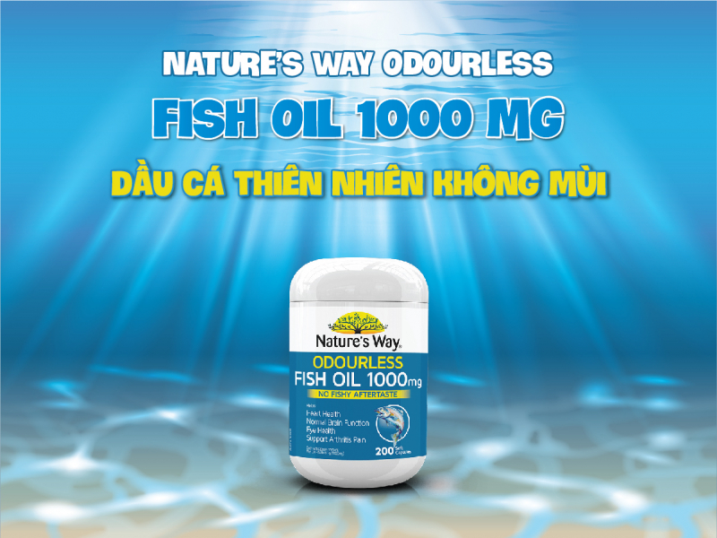 Nature's Way Odourless Fish Oil