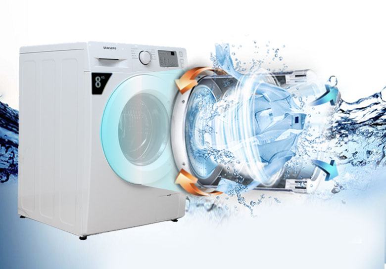 Samsung washing machine 7.5 kg WW75J3083KW/SV