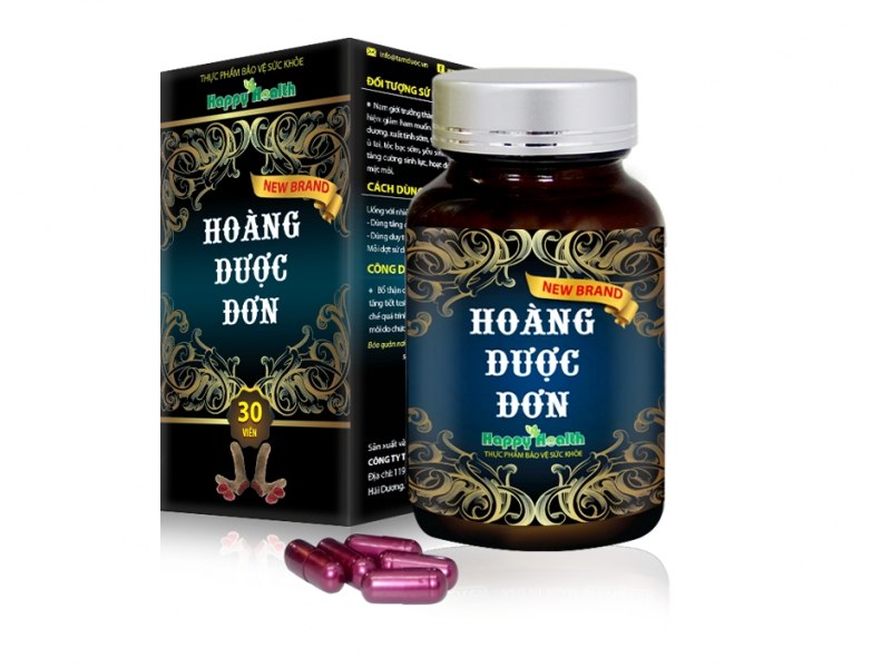 The precious ingredients in Hoang Duoc Do are all high in content