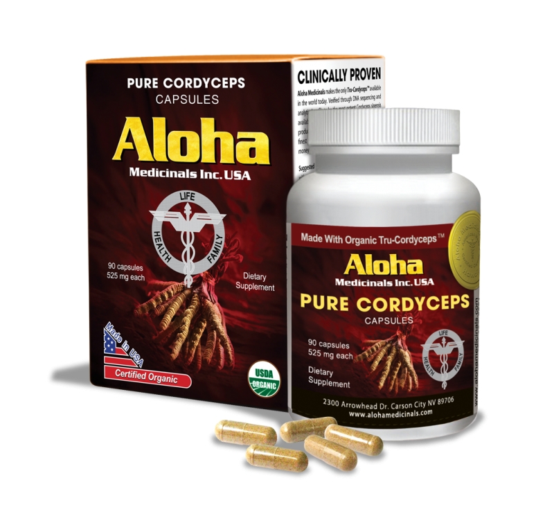 Cordyceps Aloha is extracted 100% from natural cordyceps