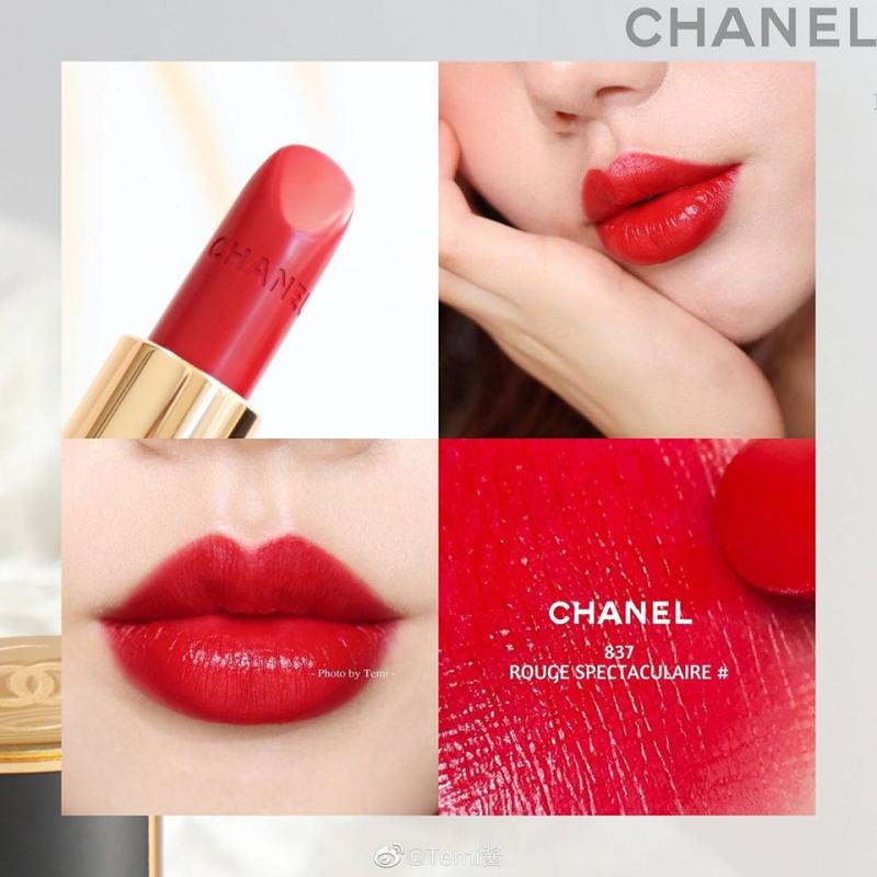 Chanel Rouge Allure 837 Rouge Spectaculaire