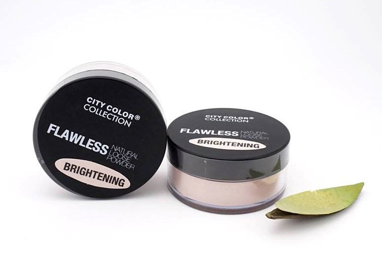 Light Pink Powder Makeup Powder 11.6g Flawless Natural Loose Powder Brightening