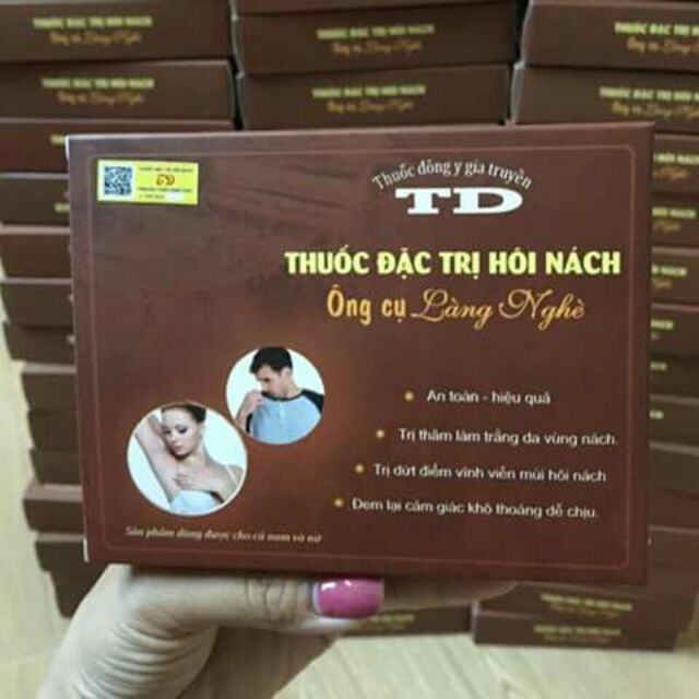 Special products to treat underarm odor of the old man in Lang Nghe
