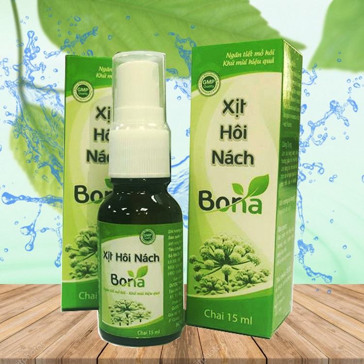 Bona underarm spray - made from 100% natural herbs