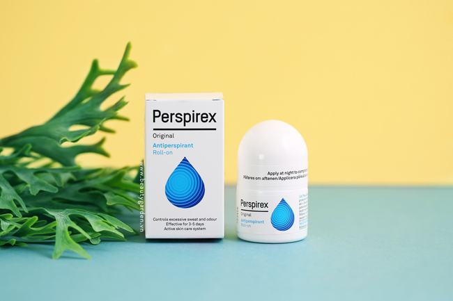 Perspirex has an effective antiperspirant and deodorant effect for a long time
