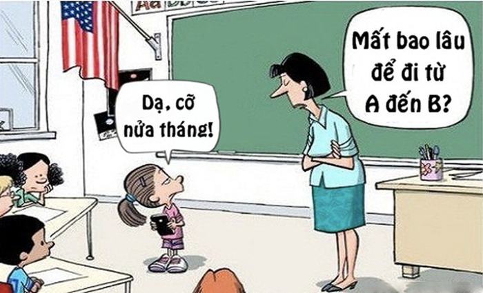 Short joke about teacher number 8