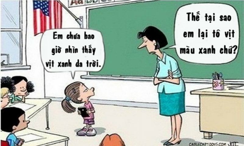 Short joke about teacher number 4