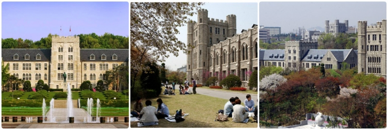 Some pictures at Korea University campus