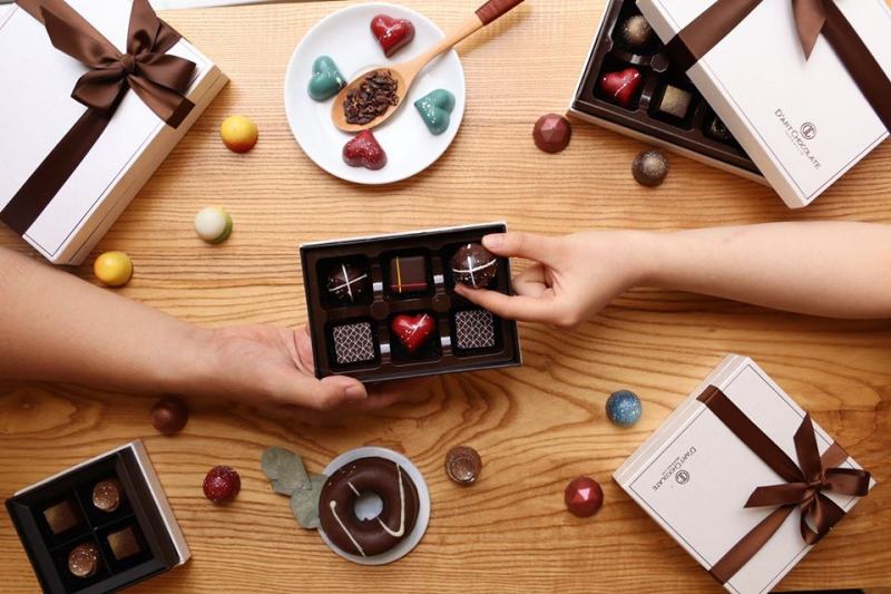 Sending love with D'art Chocolate