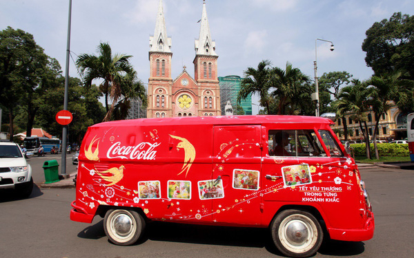 Coca Cola is one of the leading brands in Vietnam