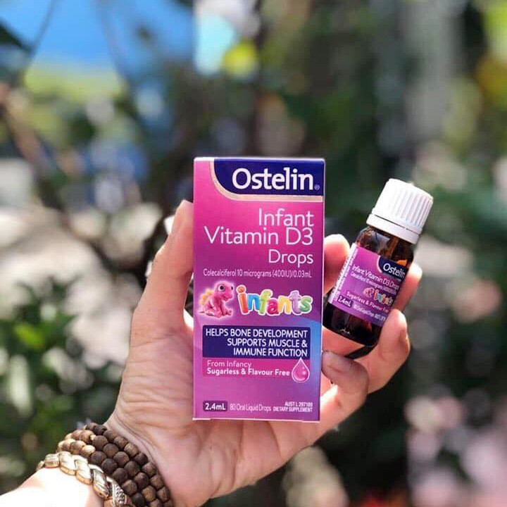 Vitamin D3 Ostelin Infant 400IU