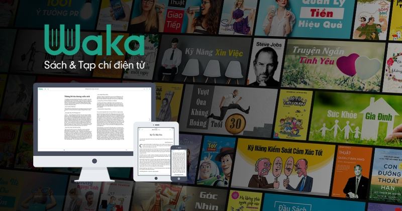 Waka - electronic books and magazines