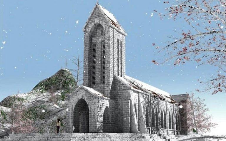 Unique architecture of Sapa stone church