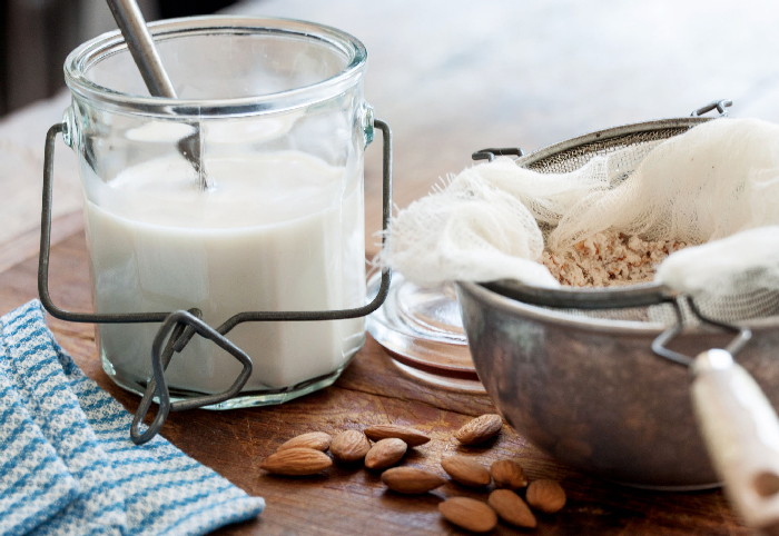 Try switching to almond milk (or a dairy-free alternative)