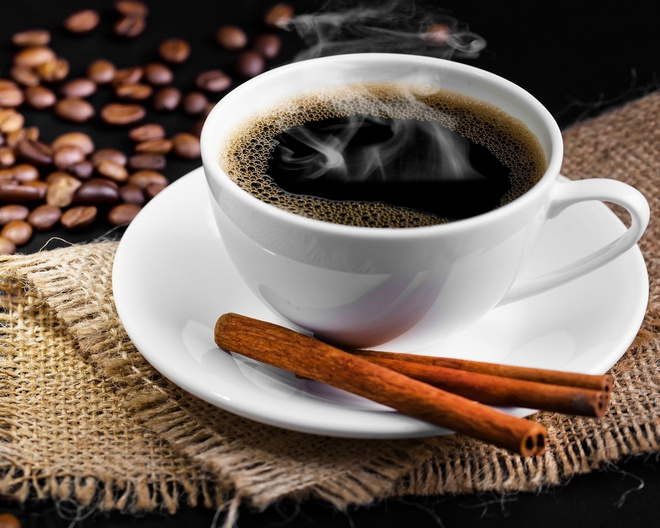 Add some cinnamon or cocoa to your cup of coffee